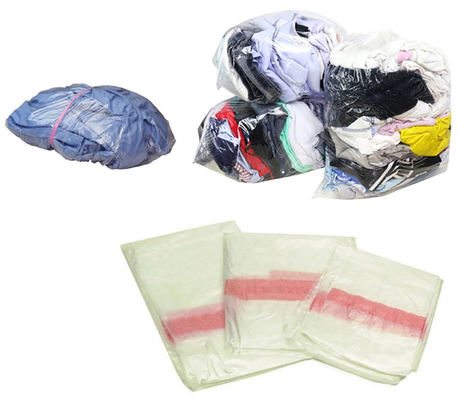 25 Micron Transparent Plastic Water Soluble Laundry Bags